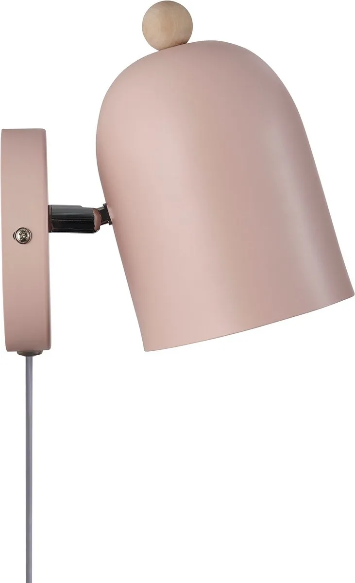 Nordlux Gaston Wandlamp E27 - Pastel Roze