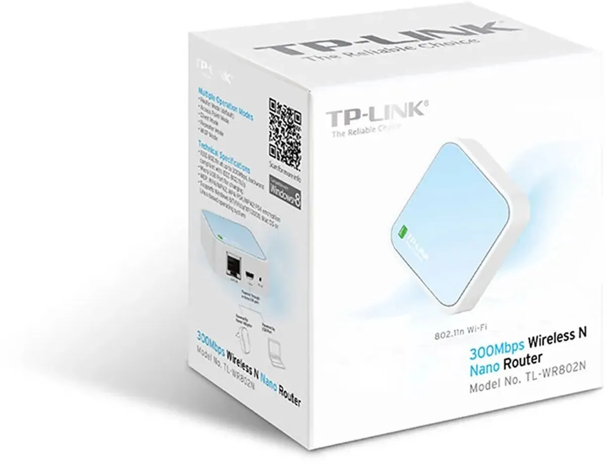 TP-Link TL-WR802N Router 300 Mbps - Wit