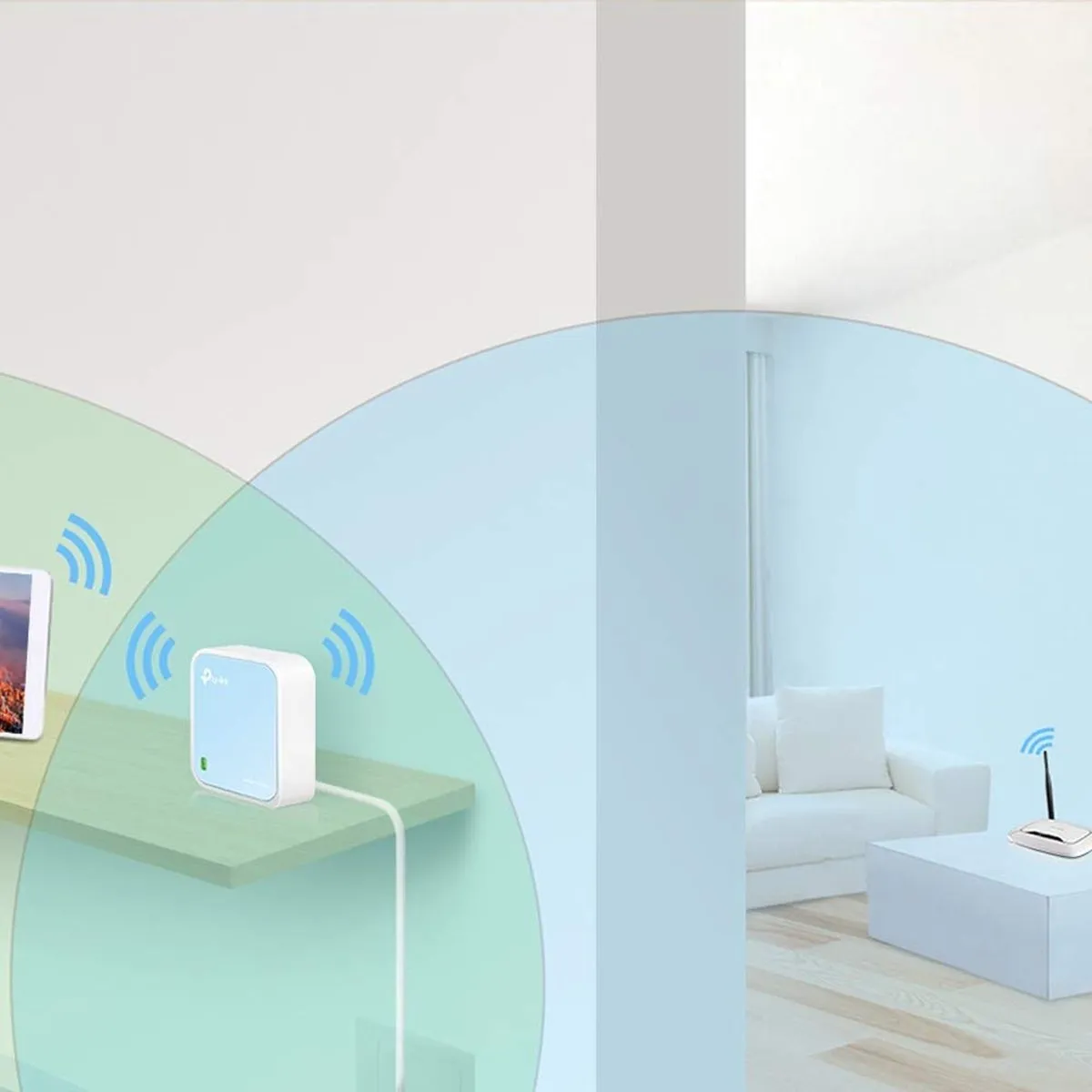 TP-Link TL-WR802N Router 300 Mbps - Wit