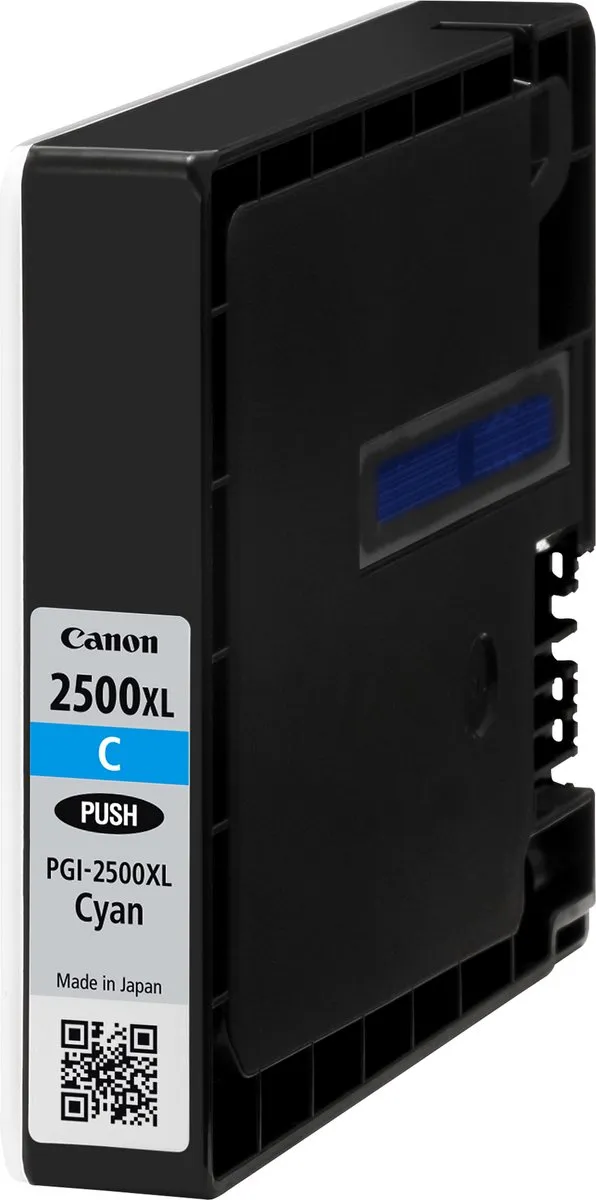 Canon PGI-2500XL Cyaan Inktcartridge 19ml