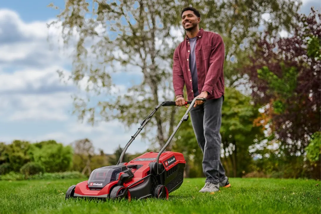 Einhell Accu Grasmaaier GE-CM 18/32 C Li BL Solo - Power X-Change - 32cm