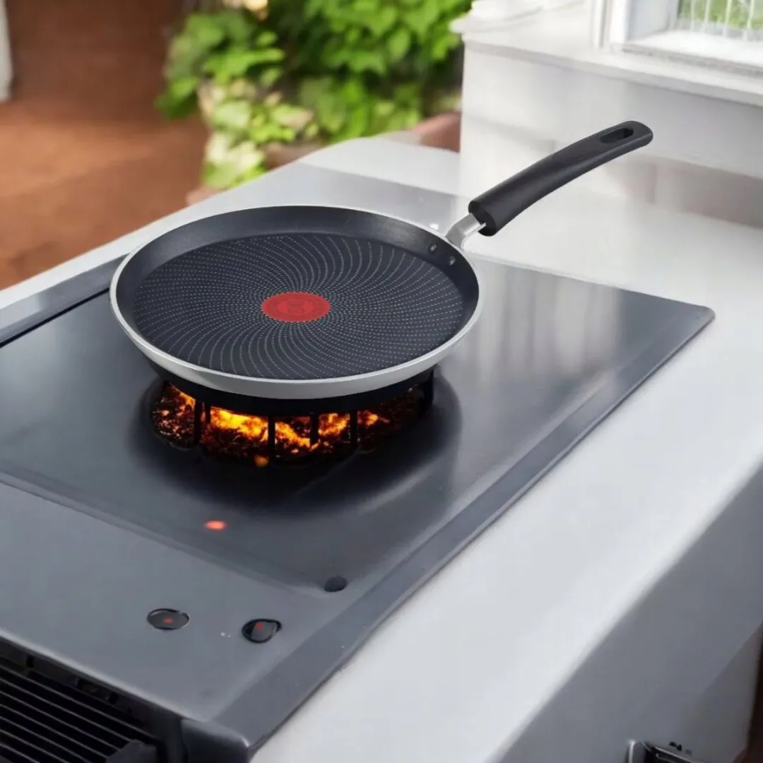 Tefal Pleasure Pannenkoekenpan 25cm - Antiaanbaklaag Titanium - Zwart