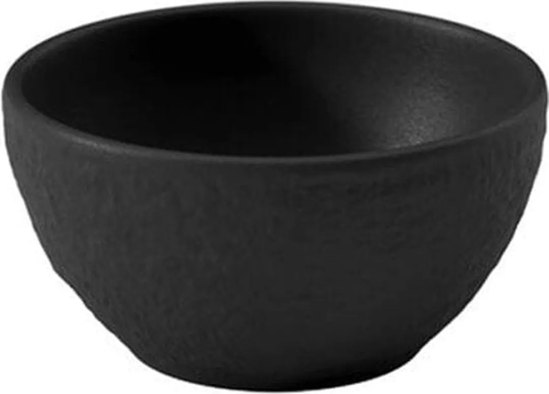 Villeroy & Boch Manufacture Rock Dipschaaltjes 6 Stuks - Zwart