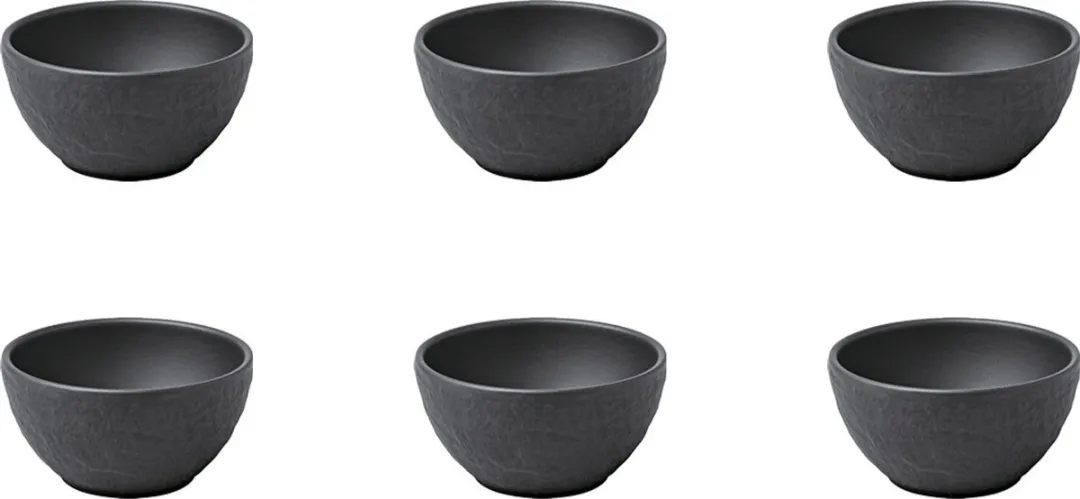 Villeroy & Boch Manufacture Rock Dipschaaltjes 6 Stuks