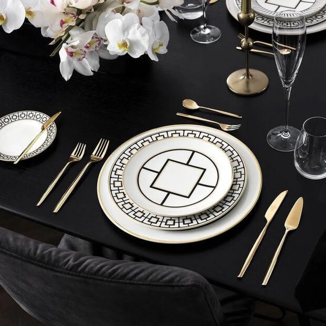 Villeroy & Boch MetroChic d'Or Bestekset - 70-delig - Goud