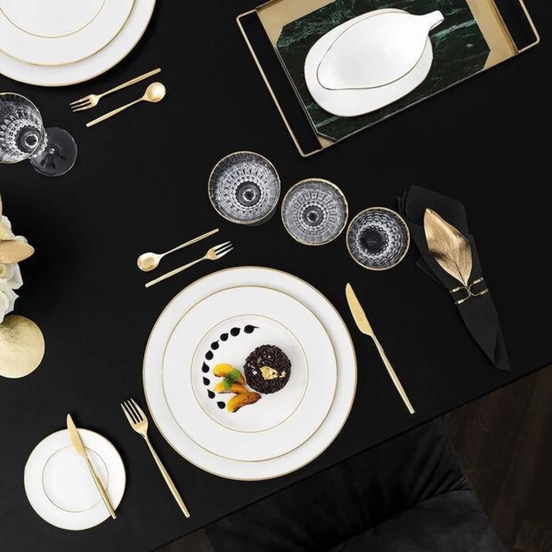 Villeroy & Boch MetroChic d'Or Bestekset - 70-delig - Goud