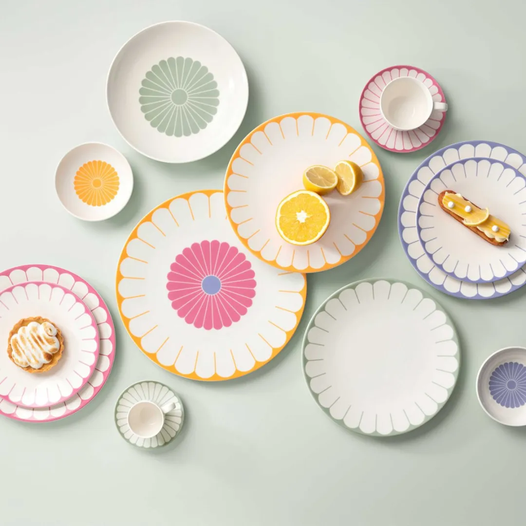 Villeroy & Boch Fleur Couleur Dessertschalen 13.2cm - 6 Stuks - Pink