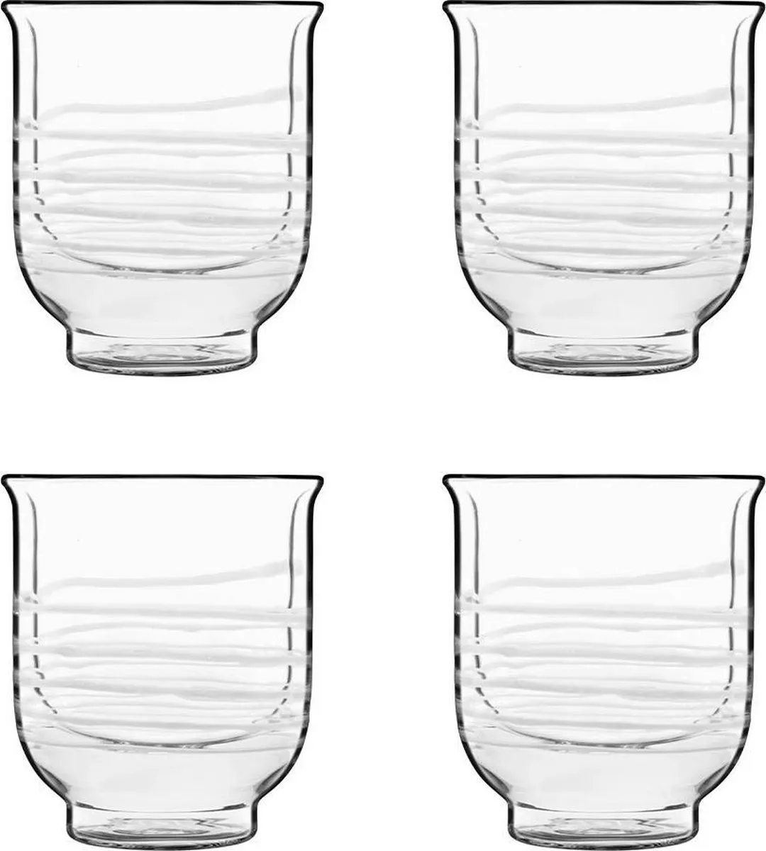 Luigi Bormioli Sakura Theeglas 23,5cl - 4 Stuks