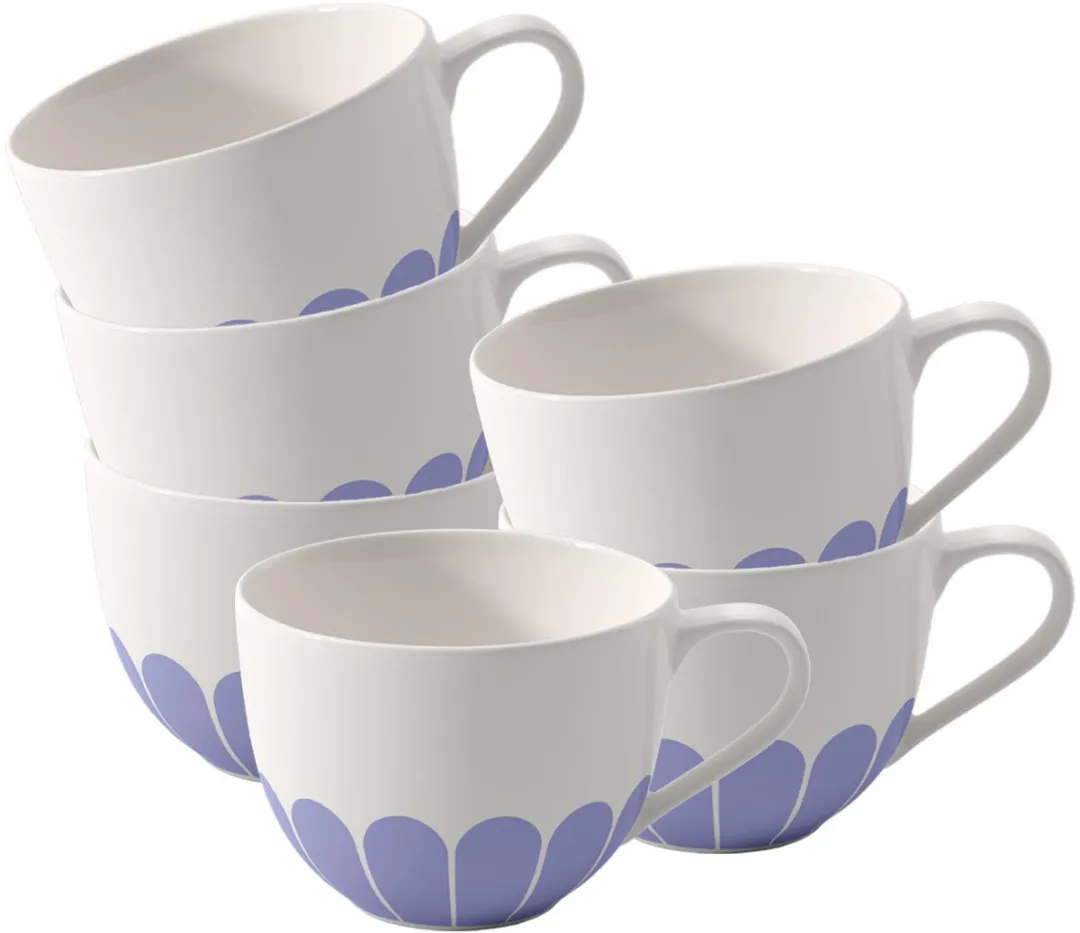 Villeroy & Boch Fleur Couleur Kaffeetassen 160ml