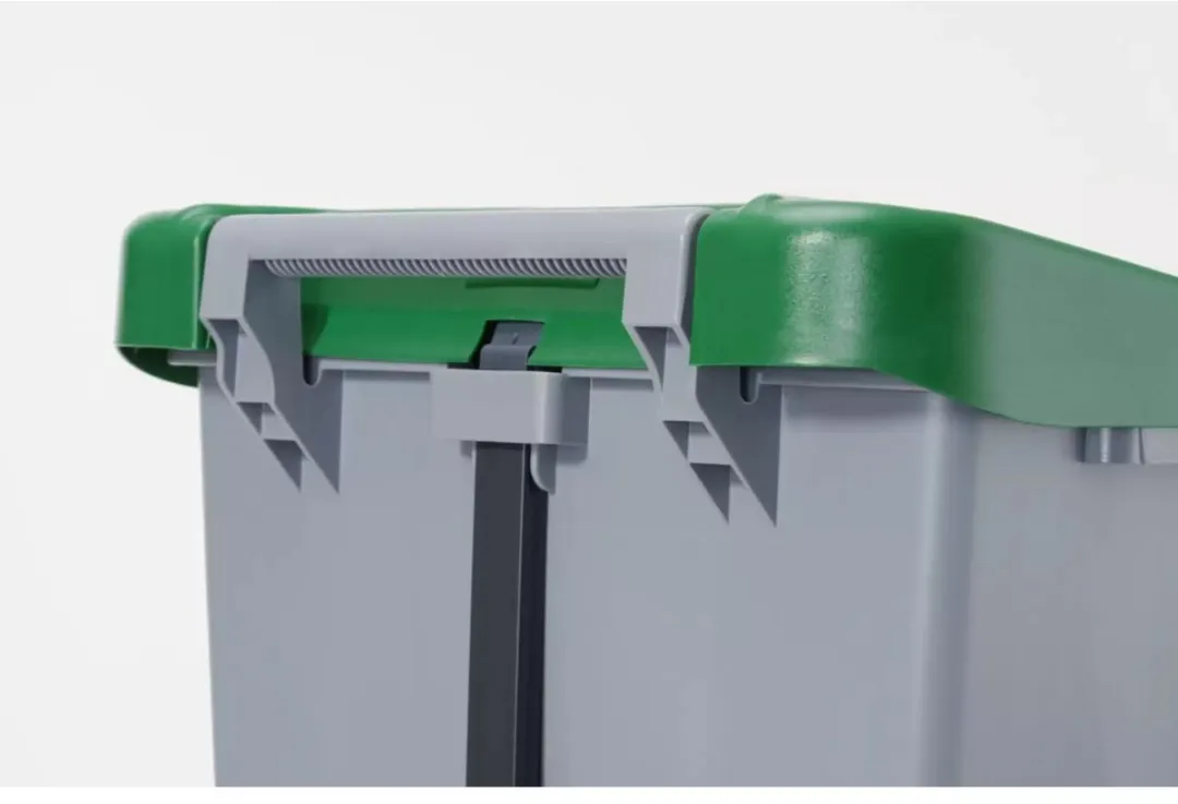HENDI 873458 Afvalcontainer 120L - Rvs - Pedaalbediening