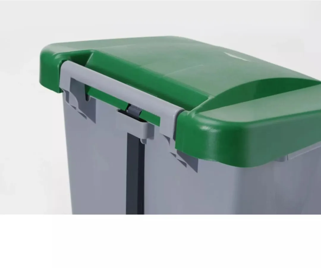 HENDI 873458 Afvalcontainer 120L - Rvs - Pedaalbediening