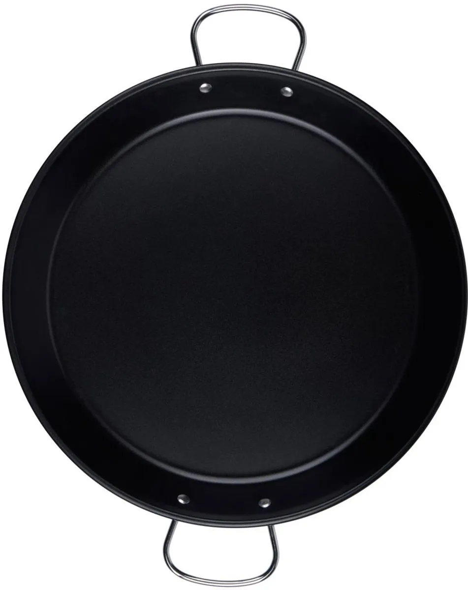 Alpina Spaanse Paellapan 40cm - Non-Stick PFAS-vrij - Zwart