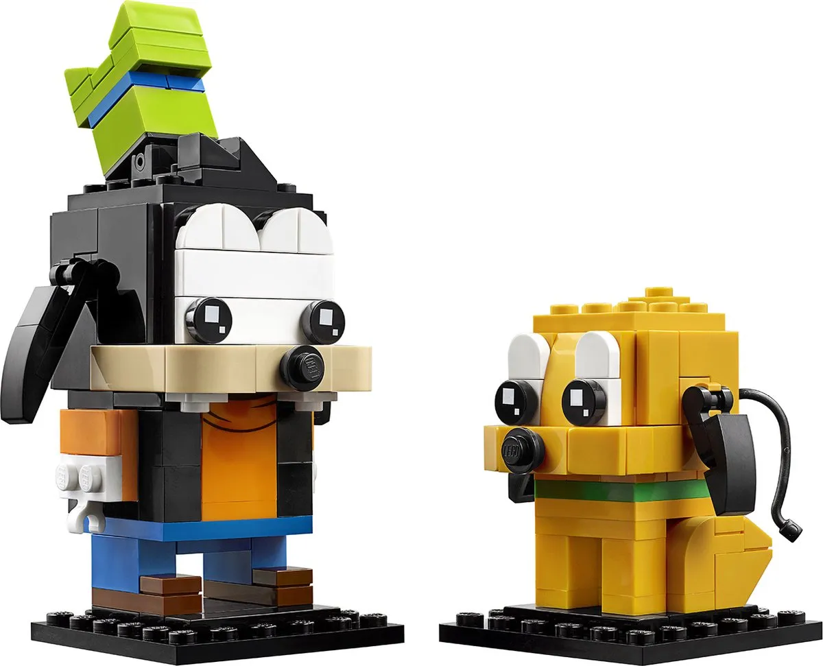 LEGO BrickHeadz Goofy & Pluto 40378 - afbeelding 2 van 5