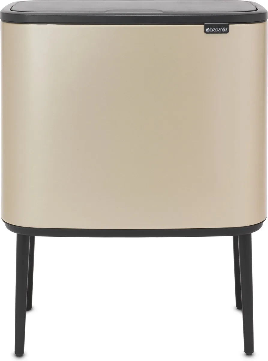 Brabantia Bo Touch Bin Prullenbak 304644 - 3x11L Metallic Gold