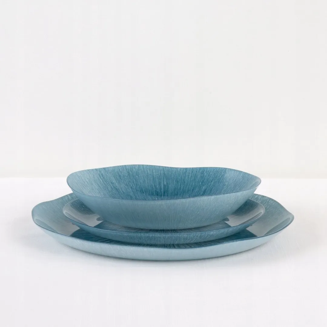 Luminarc Starmarble Cadet Dessertbord 21cm - Blauw & Wit