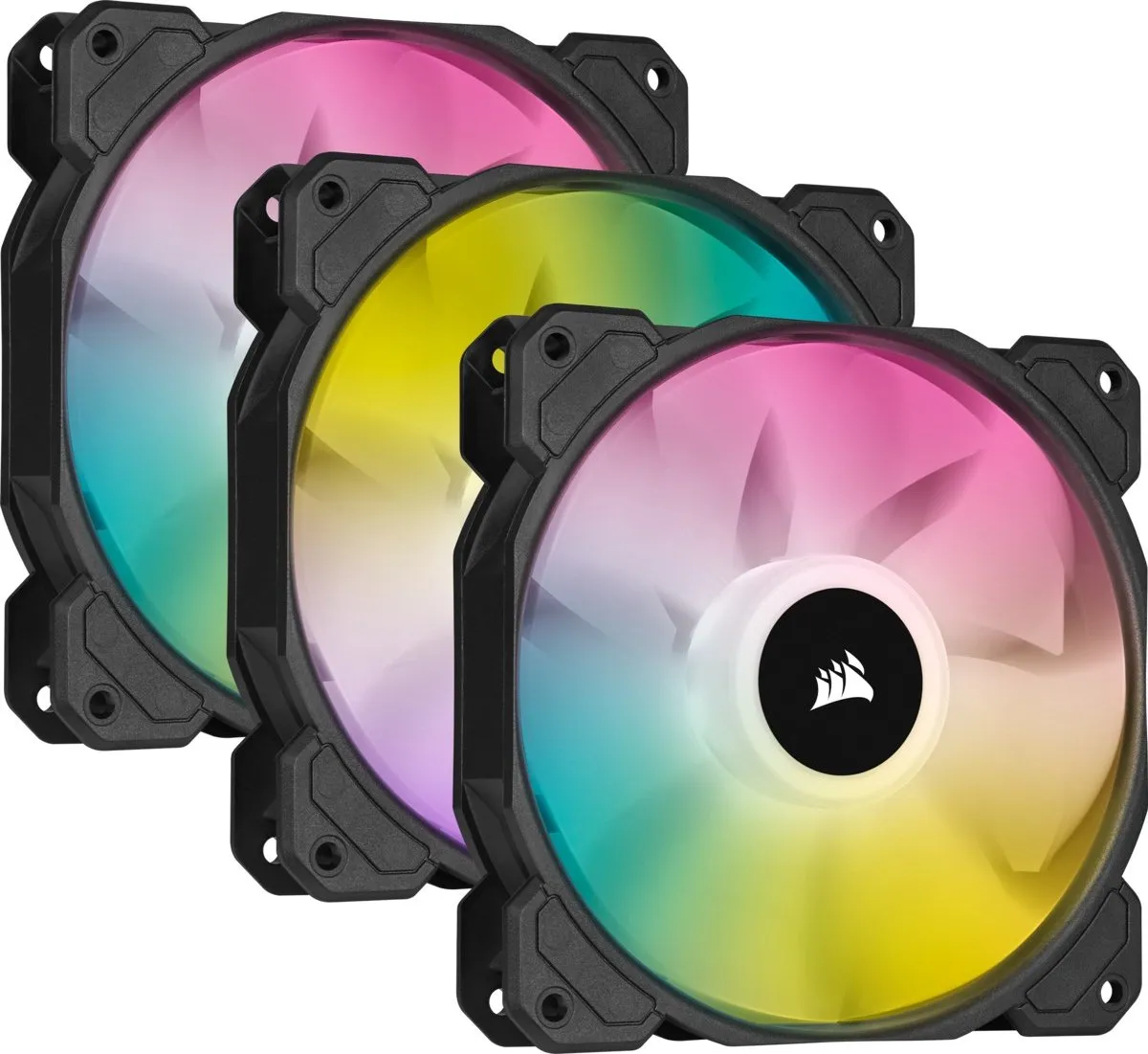 Corsair SP120 RGB ELITE Boxventilator - Wit