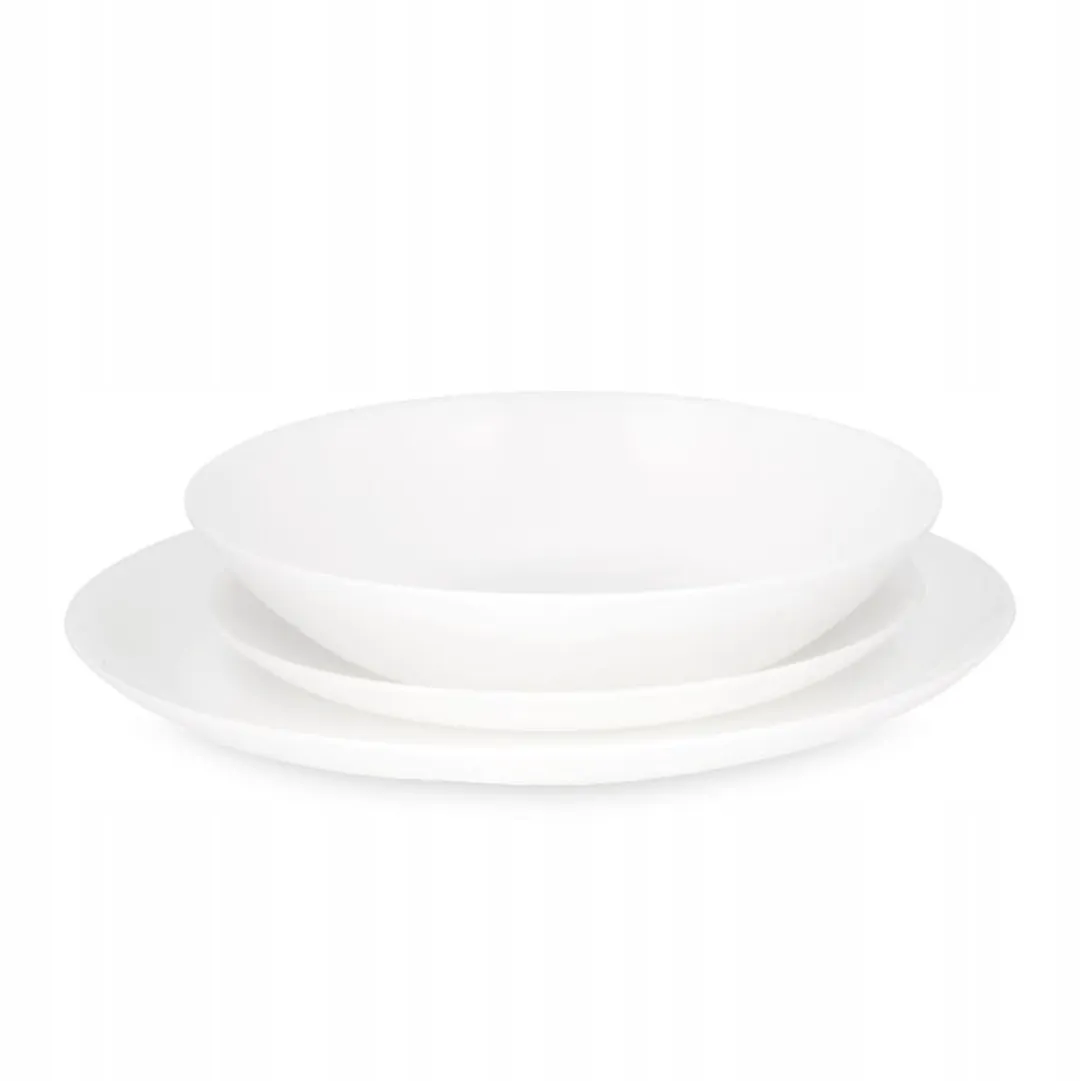 Luminarc Diwali Eetbord 25cm - Gehard Glas - Wit