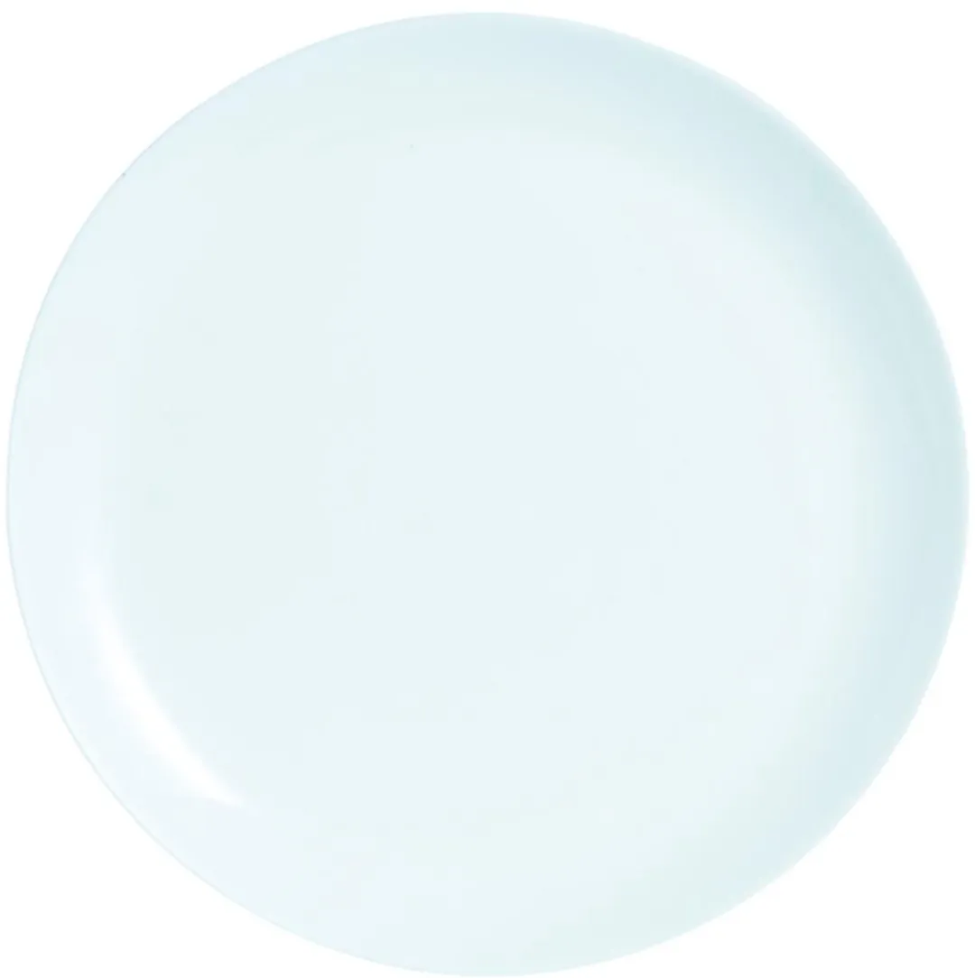 Luminarc Diwali Eetbord 25cm - Gehard Glas - Wit