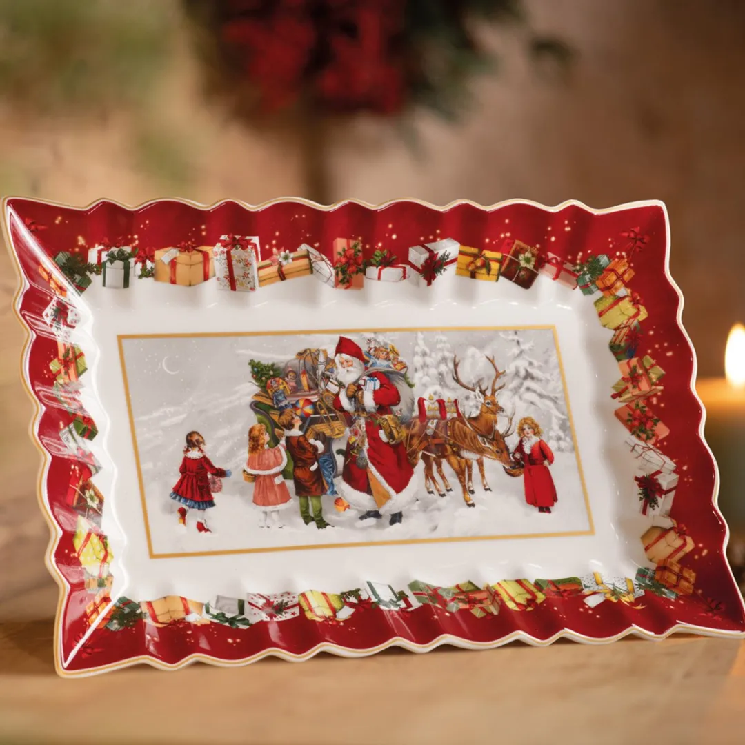 Villeroy & Boch Toy's Fantasy Serveerschaal - 35x23cm - Rood