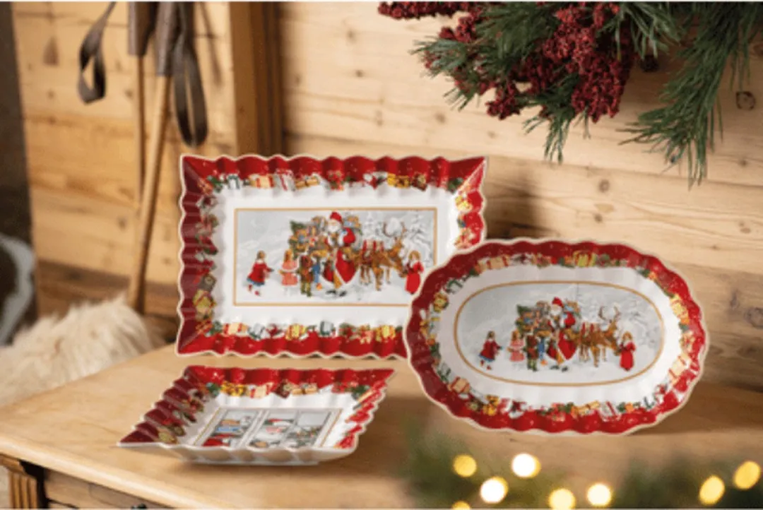 Villeroy & Boch Toy's Fantasy Serveerschaal - 35x23cm - Rood
