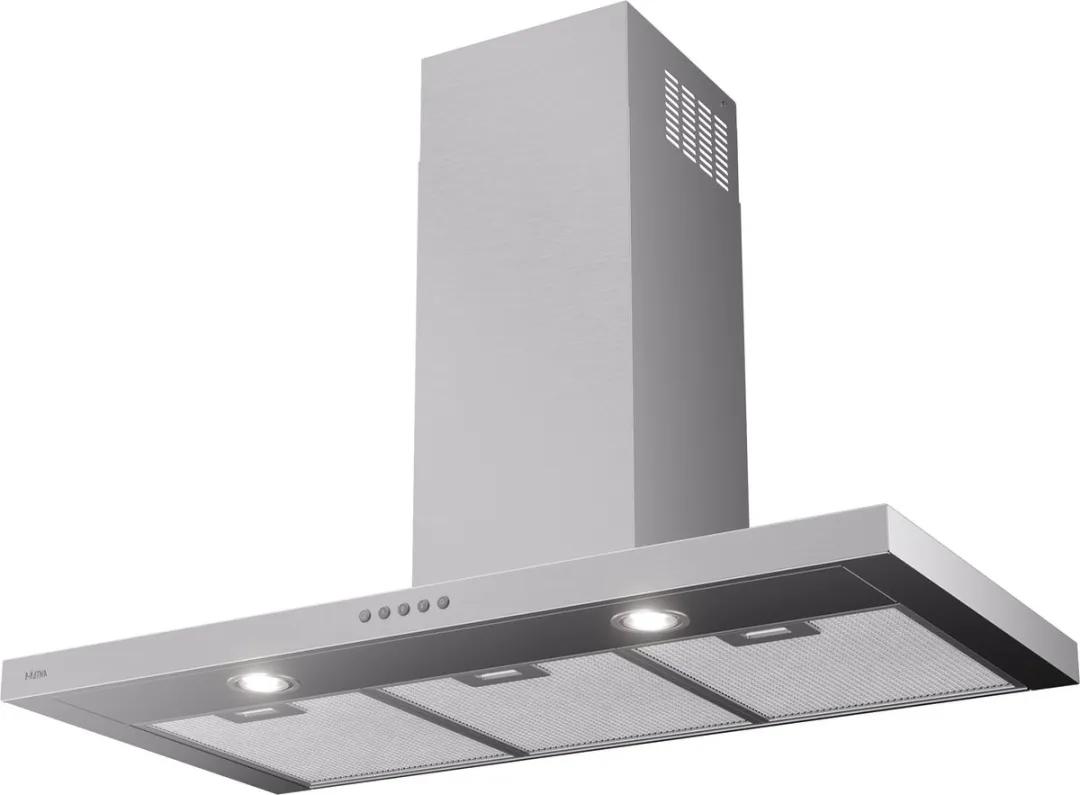 Etna AB691RVS Slimline Schouwkap 90cm - RVS