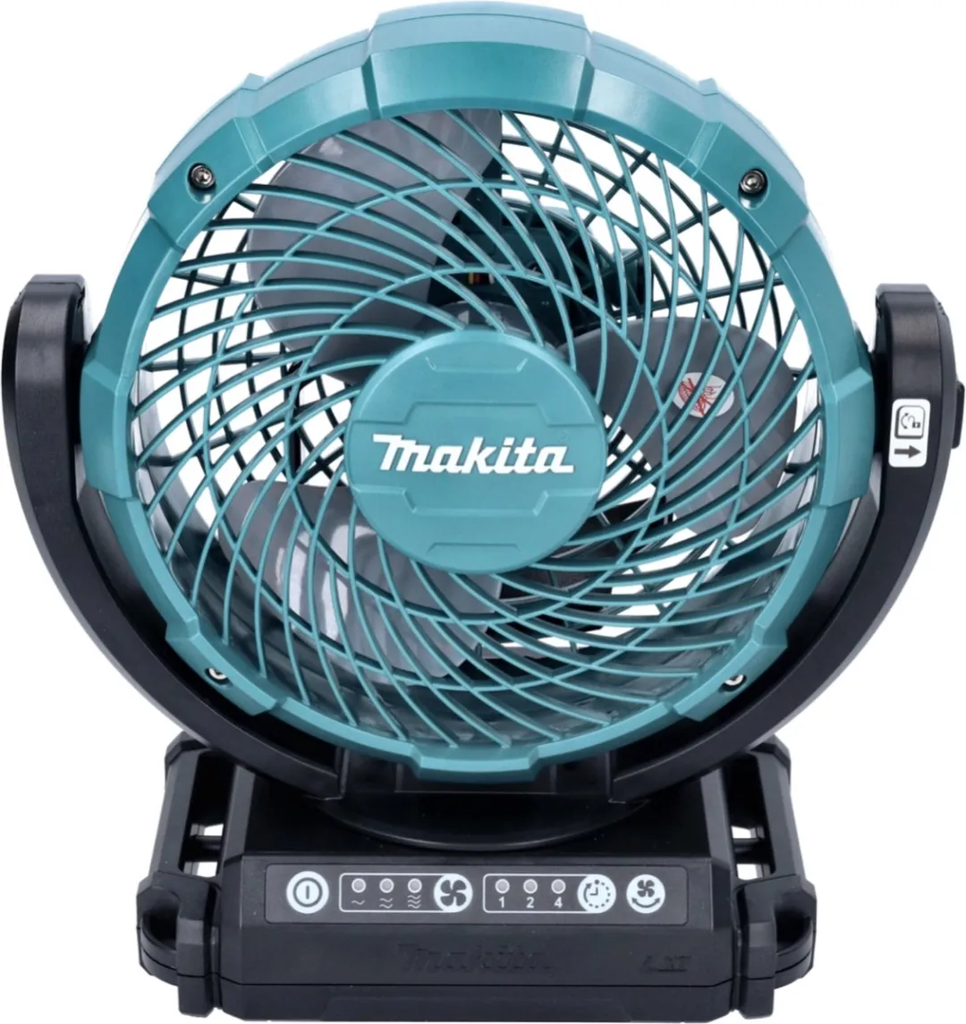 Makita DCF102Z Accu Ventilator - 18cm - 3 standen - Multikleur