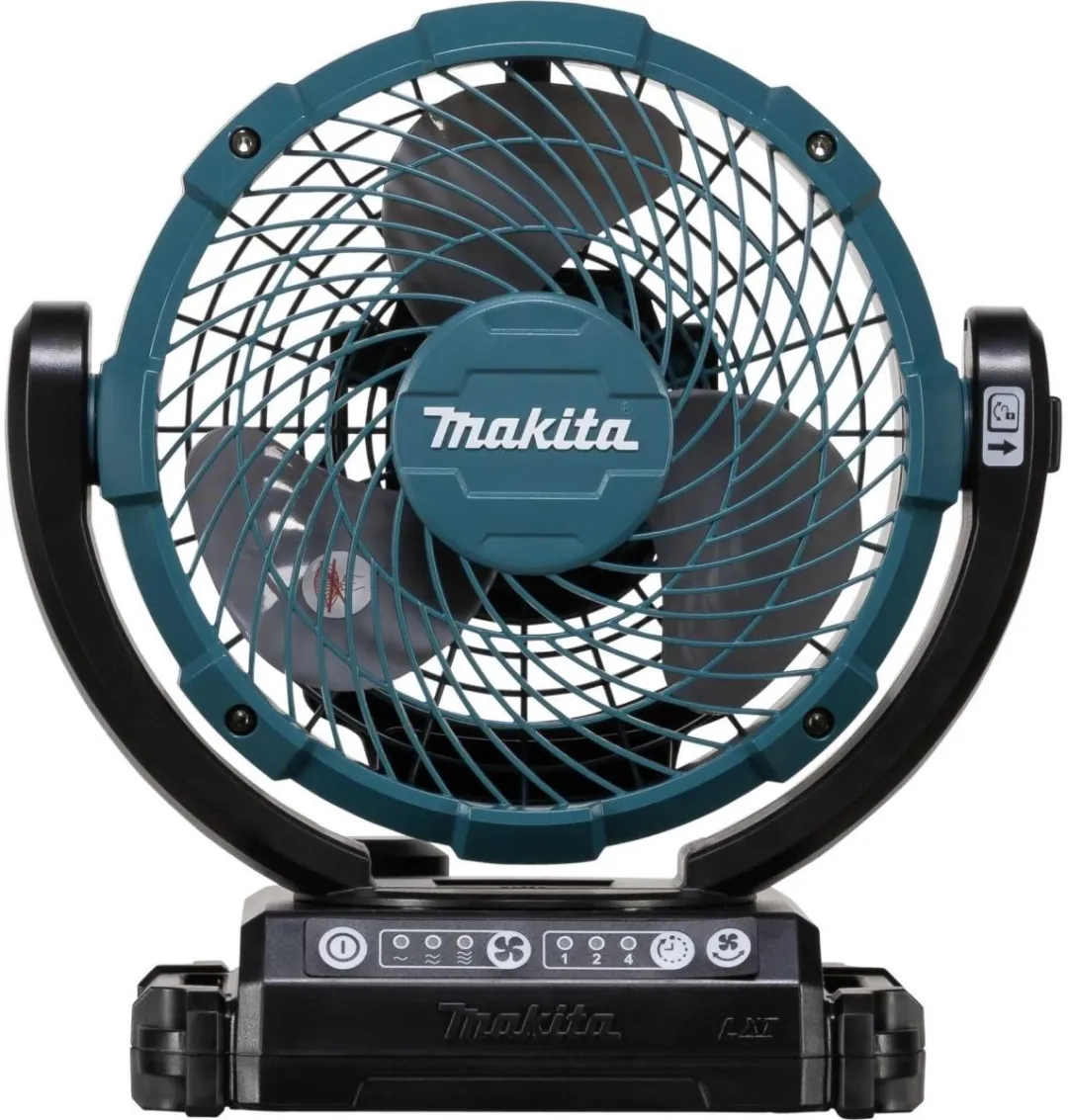 Makita DCF102Z Accu Ventilator - 18cm - 3 standen - Multikleur