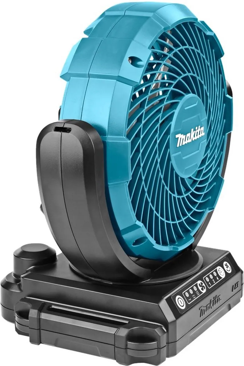 Makita DCF102Z Accu Ventilator - 18cm - 3 standen - Multikleur - afbeelding 6 van 6