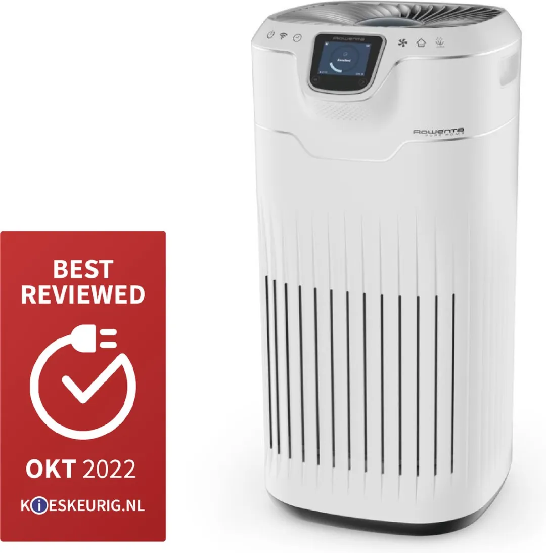 Rowenta Pure Home PU8080 Luchtreiniger 140m² - Wit/Blauw