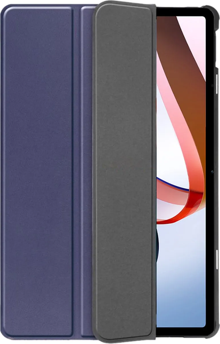 Just in Case TriFold Bookcase Hoes Xiaomi Redmi Pad - Blauw - afbeelding 6 van 6