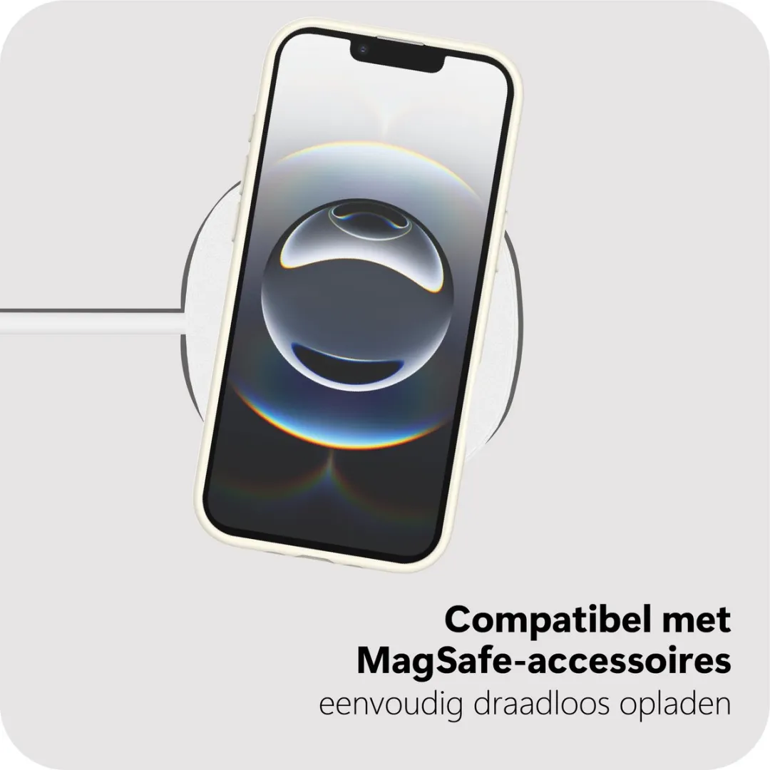 Just in Case iPhone Air MAP2764AE10M Hoesje - Military Grade - MagSafe - Wit