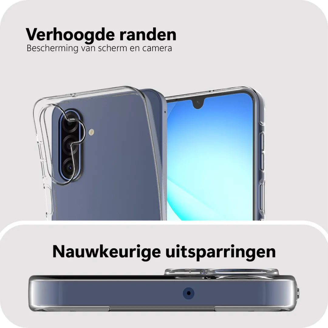 Just in Case Galaxy A17 Siliconen Hoesje MSA2802ZC0 - Transparant