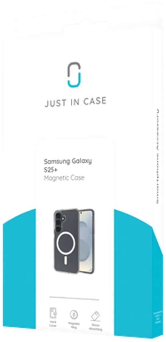 Just in Case Hoesje Samsung Galaxy S25 Plus - Transparant - 8504470