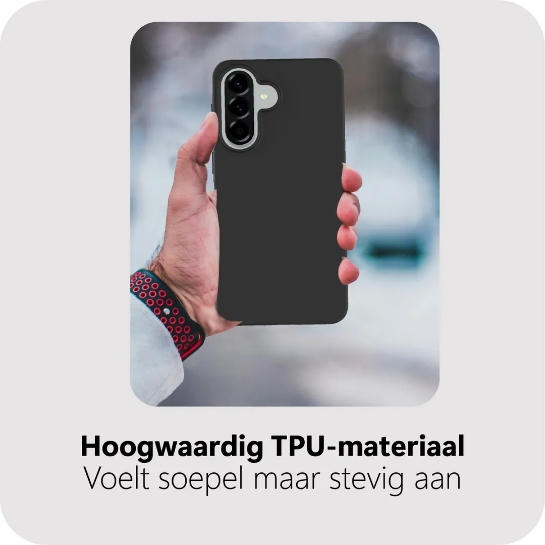 Just in Case Siliconen Hoesje Samsung Galaxy A57 - MSA2871ZC1 - Zwart