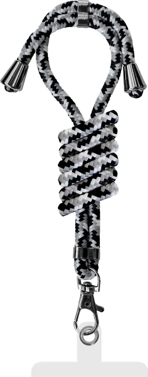 Just in Case Telefoonkoord Universeel 8121837 - Zwart/Grijs