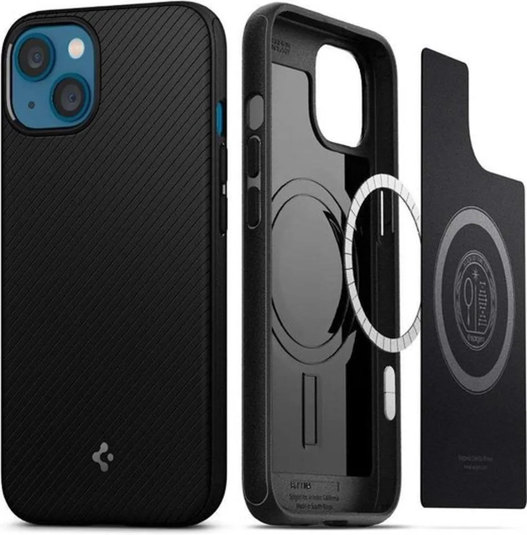 Spigen Armor ACS03680 TPU Hoesje - iPhone 13 Mini - Zwart - afbeelding 6 van 6