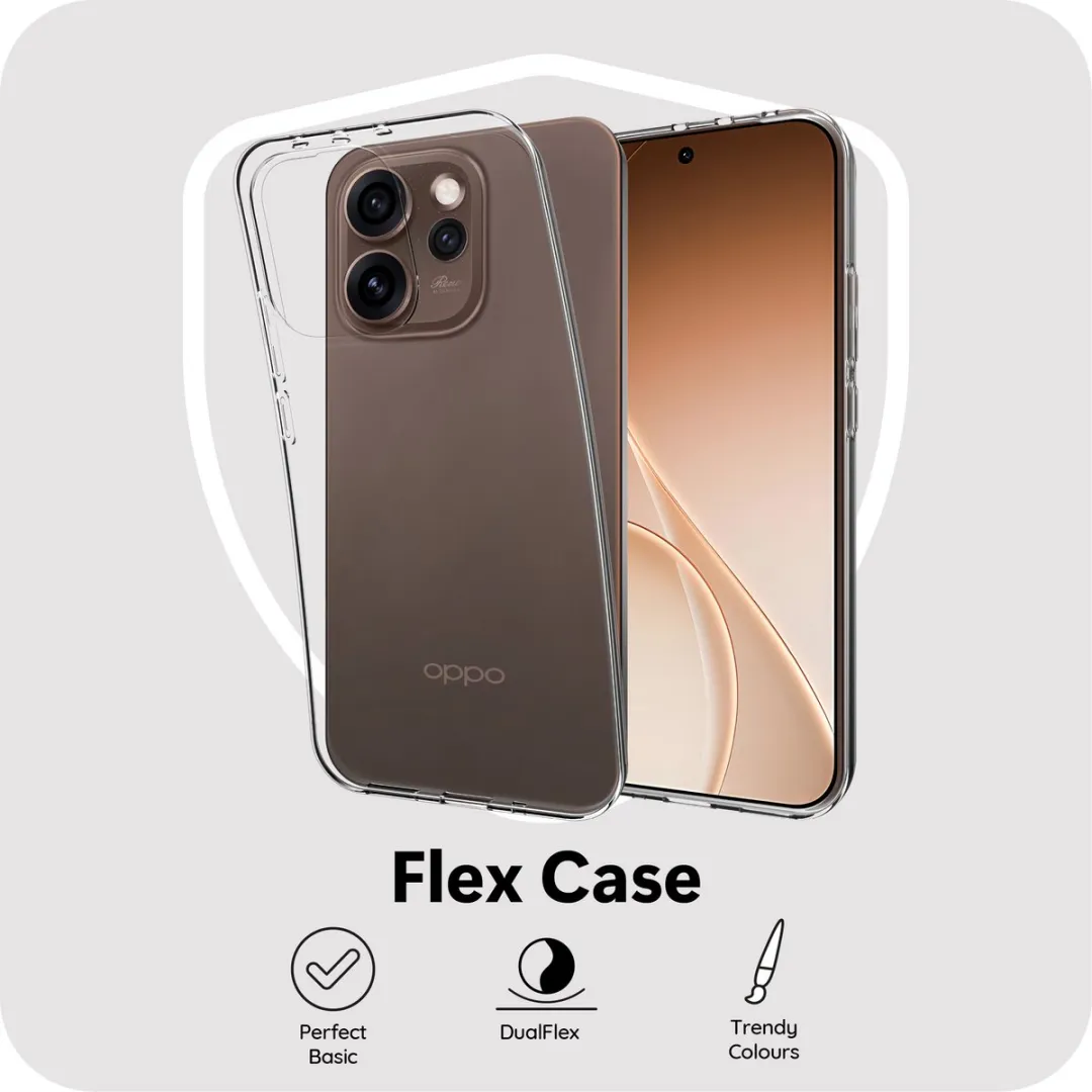 Just in Case Oppo Reno15 Pro Max Siliconen Hoesje - MOO2882KL0 - Transparant