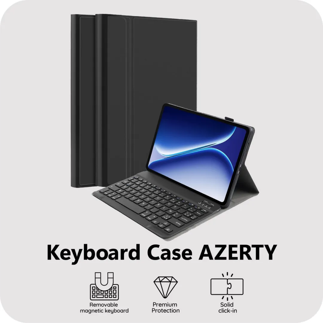 Just in Case TON2868KB1AY Tablethoes met Toetsenbord - OnePlus Pad Go 2 - Zwart
