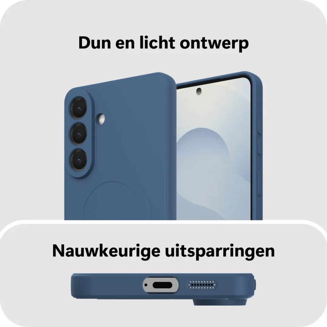 Just in Case Samsung Galaxy S26 MSA2835KC7M MagSafe Hoesje - Blauw