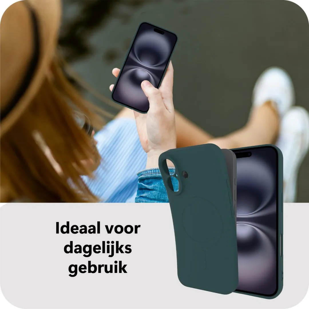 Just in Case iPhone 16 Hoesje Groen - MPN 8332424 - afbeelding 6 van 6