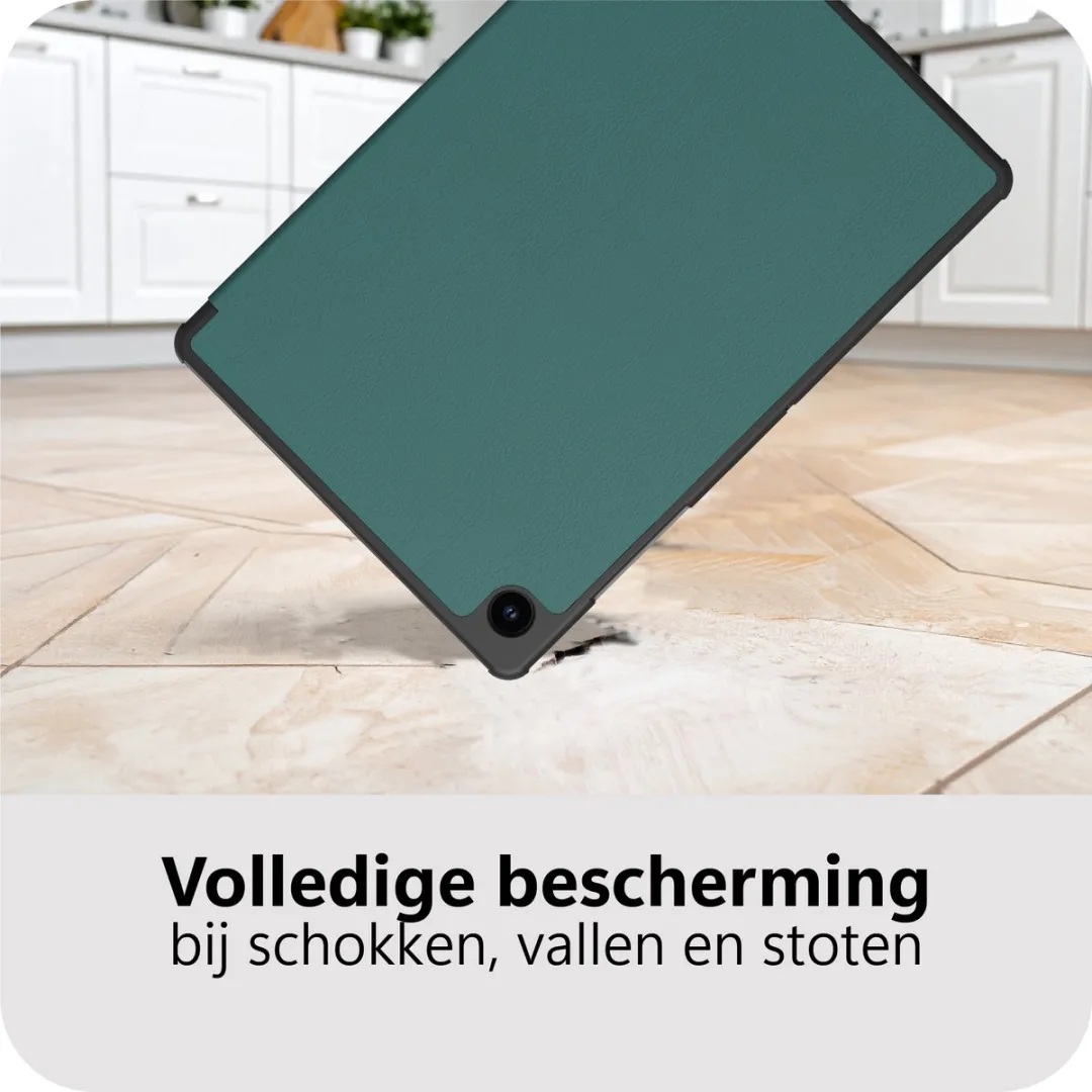 Just in Case TSA2813TF8 Tablethoes - Samsung Galaxy Tab A11/A9 Plus - Groen