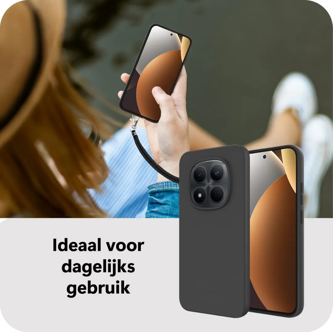 Just in Case Hoesje MXM2860KL1L Xiaomi Redmi Note 15 Pro+ 5G - Zwart