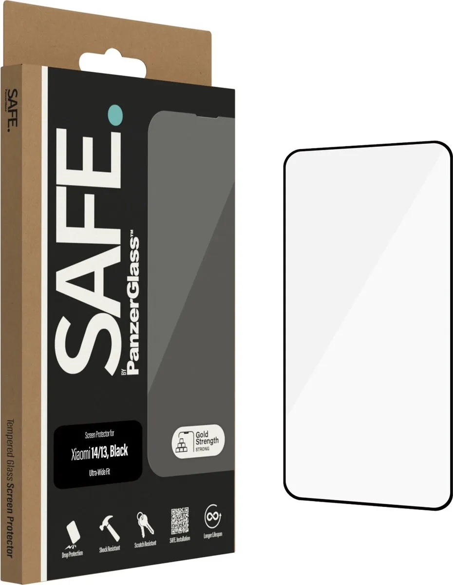 PanzerGlass SAFE. Xiaomi 13/14 Screen Protector - Doorzichtig
