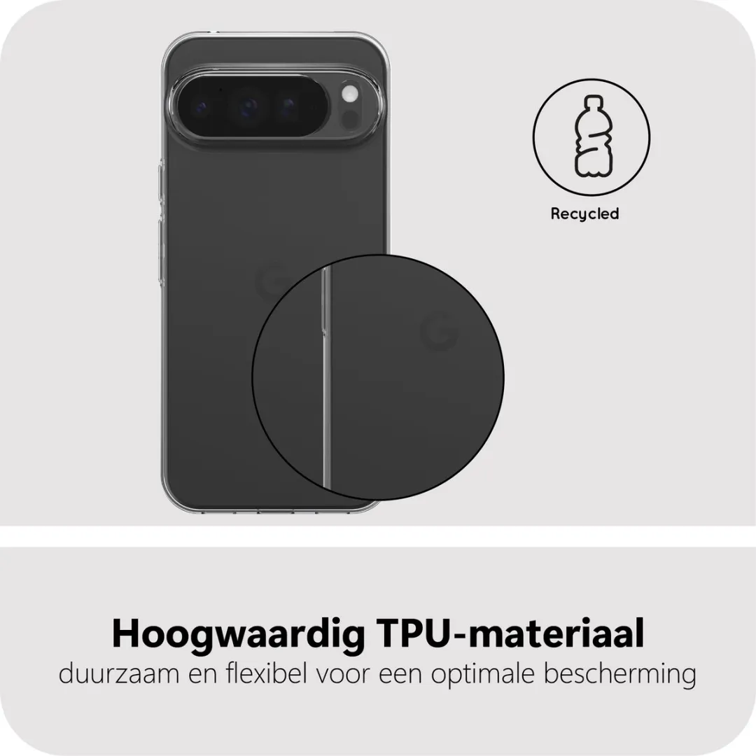 Just in Case Google Pixel 10 Pro XL Hoesje Siliconen MGO2782KL0 - Transparant - afbeelding 6 van 6