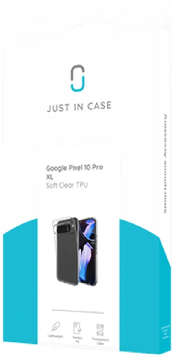 Just in Case Google Pixel 10 Pro XL Hoesje Siliconen MGO2782KL0 - Transparant