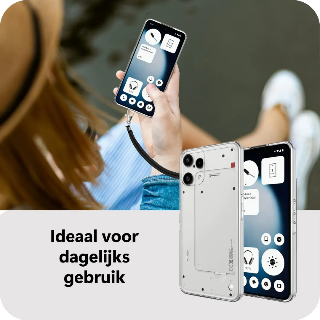 Just in Case Hoesje Nothing Phone (3a) Lite MNT2857KL0L - Transparant