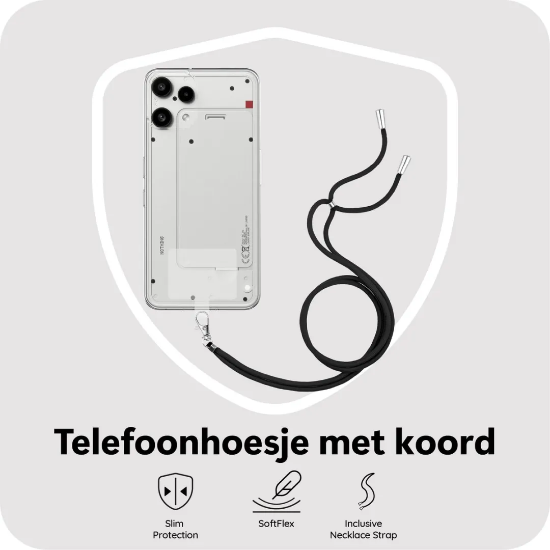 Just in Case Hoesje Nothing Phone (3a) Lite MNT2857KL0L - Transparant