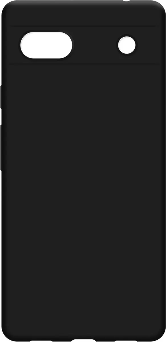 Just in Case Hoesje Google Pixel 6a Siliconen - Zwart - 4517534