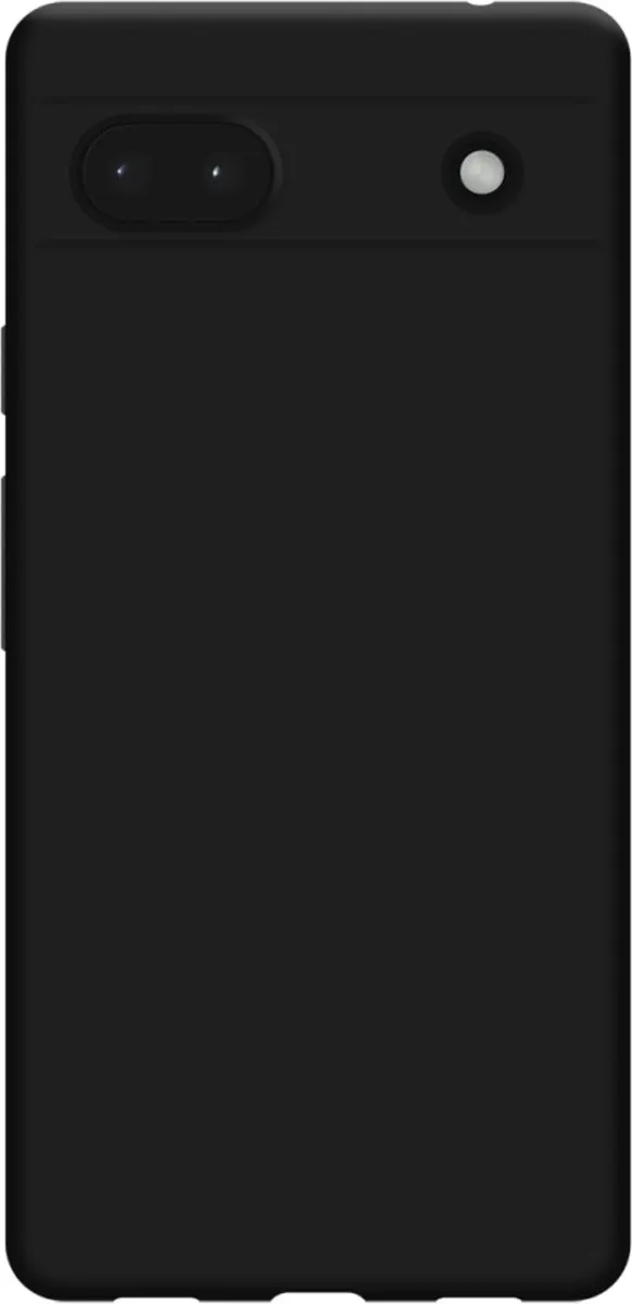 Just in Case Hoesje Google Pixel 6a Siliconen - Zwart - 4517534 - afbeelding 6 van 6