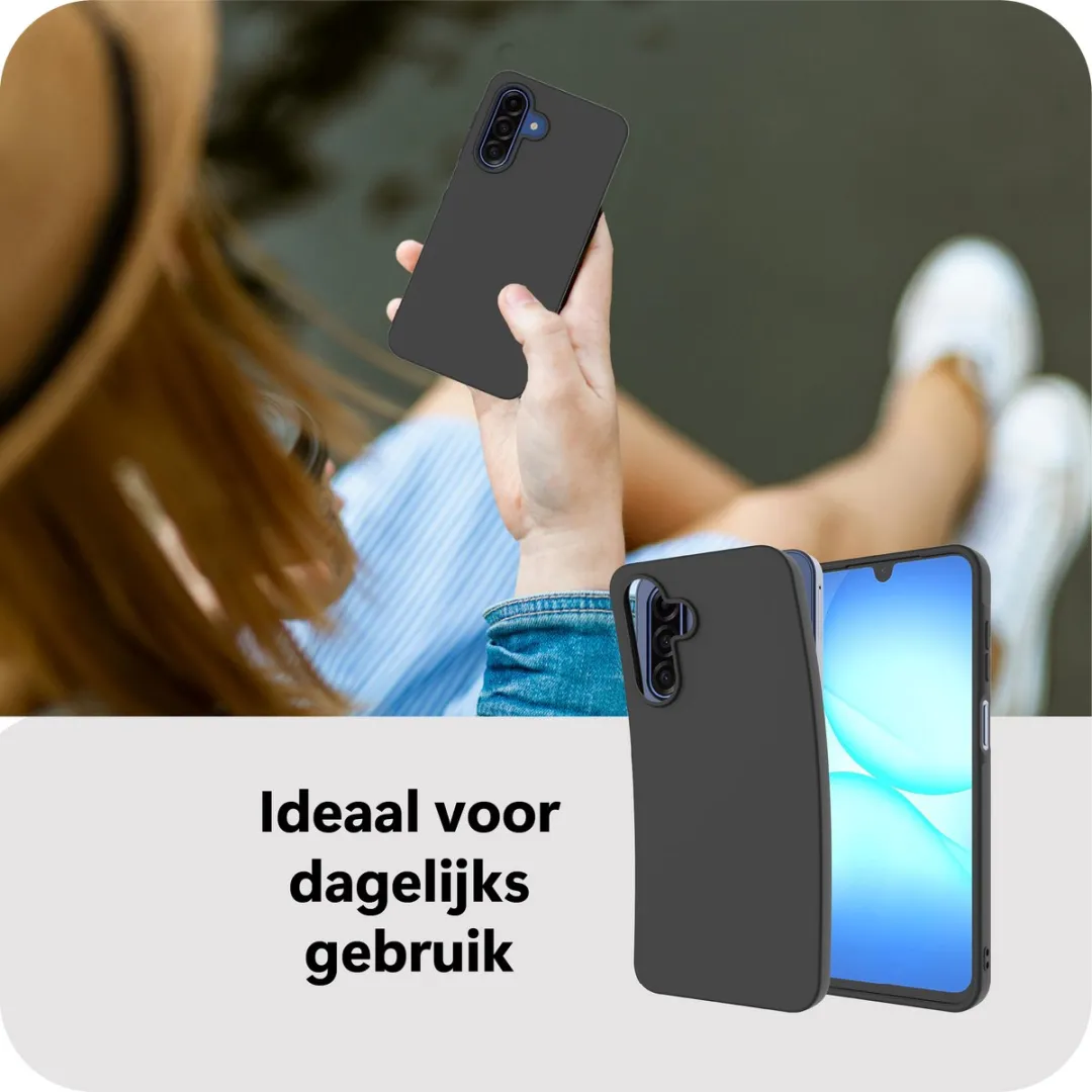 Just in Case Galaxy A17 Siliconen Hoesje MSA2802ZC1 - Zwart